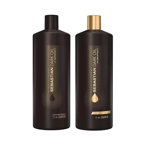 Wella Kit Dark Oil Shampoo 1L + Condicionador 1L