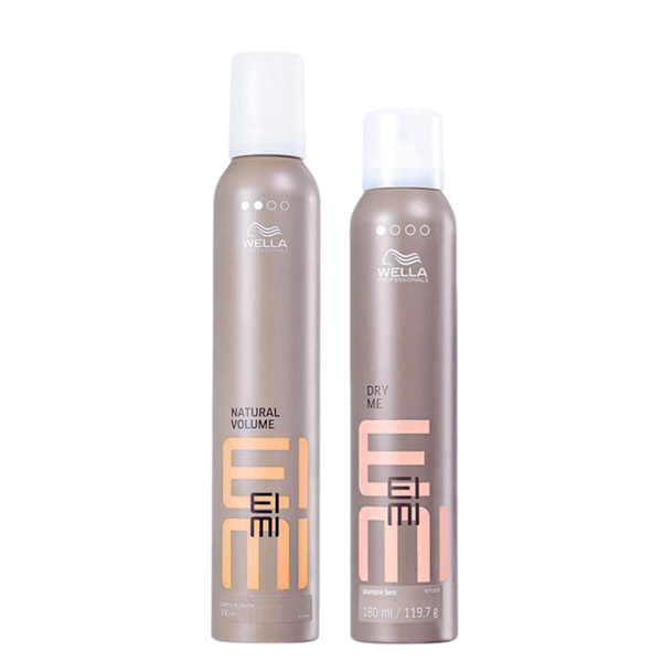 Wella Kit Eimi Fixador Mousse Vol 300ml + Sha Dry Me 180ml