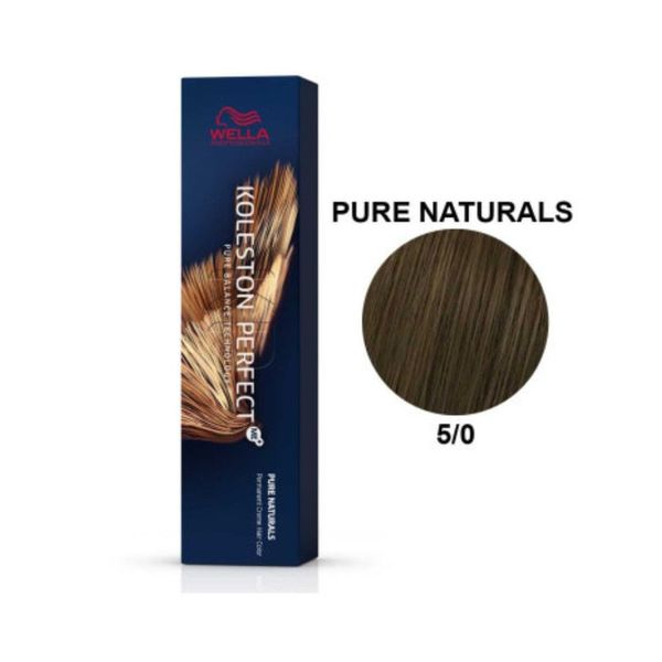 Wella Koleston Perfect Castanho Claro Natural 5/0 60ml