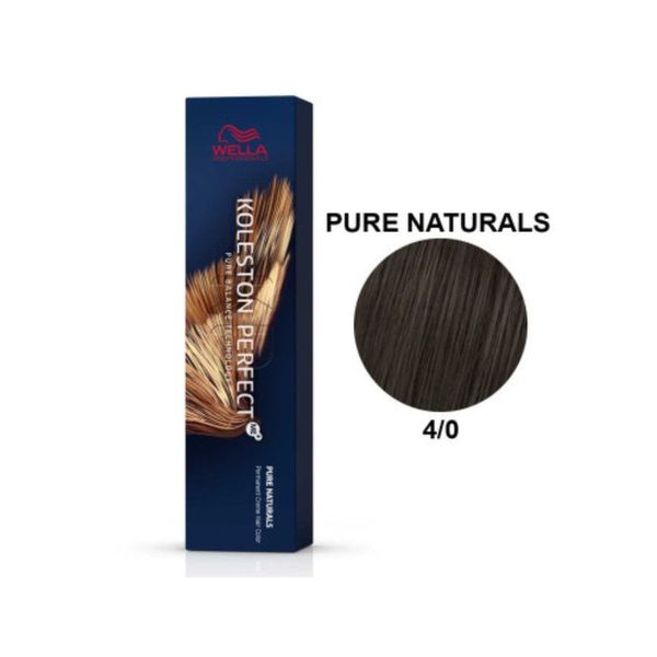 Wella Koleston Perfect Castanho Médio Natural 4/0 60ml