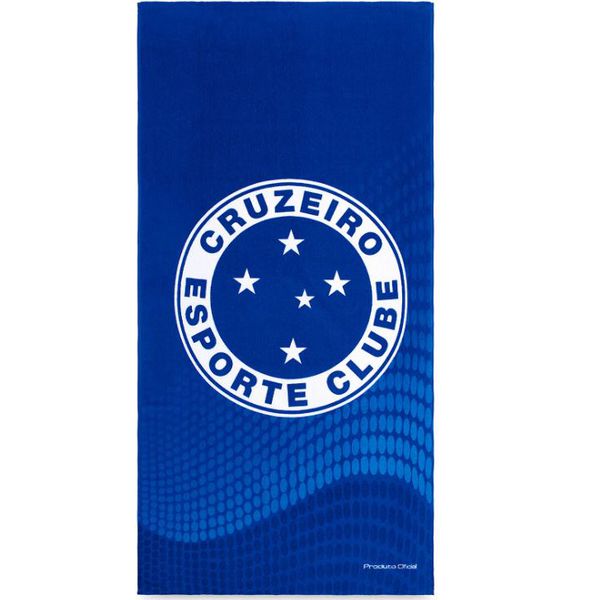 Toalha Banho Veludo de Time - Cruzeiro