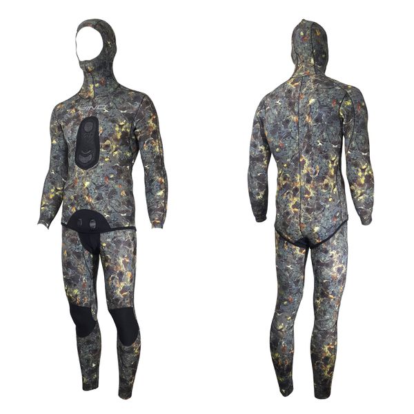 Roupa de Neoprene Viper Fusion Coral Green Open Cell 3,5mm - Pino