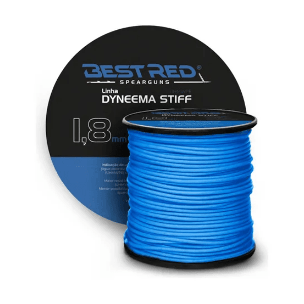 Linha Dyneema Stiff Azul 1.8mm (1m) - Best Red