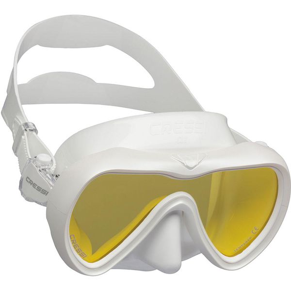 Máscara de Mergulho A1 Anti Fog Filtro Amarelo - Cressi