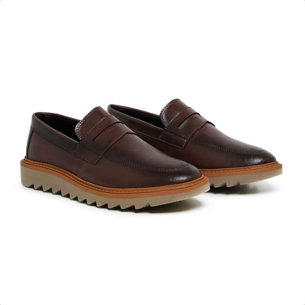 Sapato Masculino Loafer Chocolate - Urbana Man | Sapatos Masculinos 