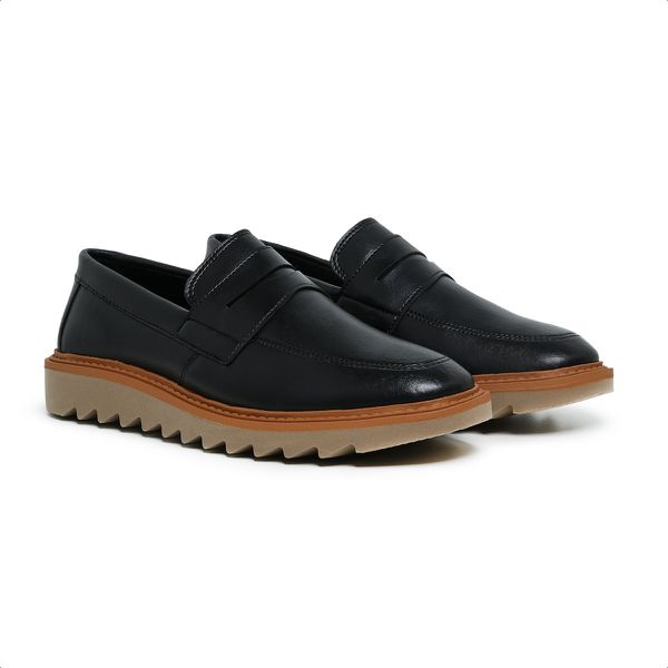 Sapato Masculino Loafer Preto - Urbana Man | Sapatos Masculinos 