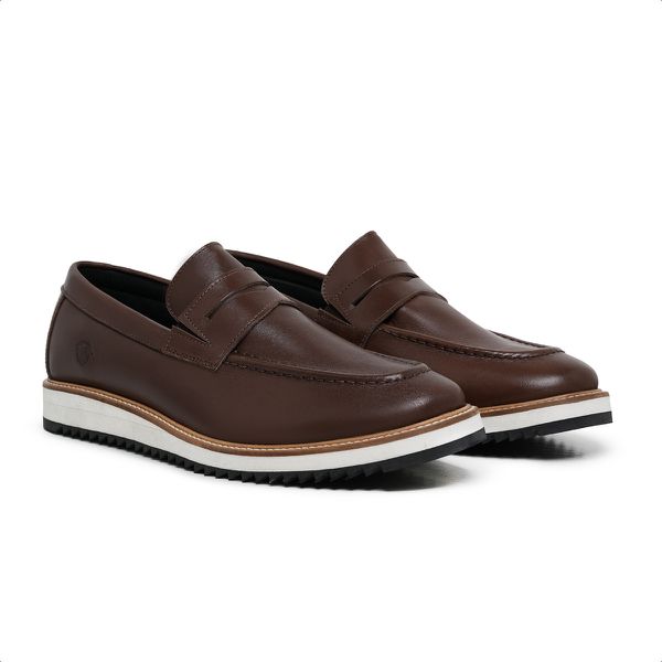 Sapato Masculino Loafer Látego Chocolate - Urbana Man | Sapatos Masculinos 