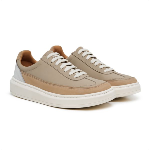 Sneaker Masculino Látego Marfim - Urbana Man | Sapatos Masculinos 
