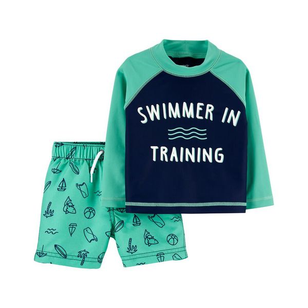 Conjunto Nadador Swimmer In training Carter's