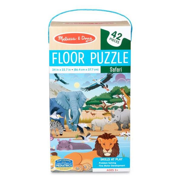 Quebra Cabeça Melissa e Doug Safari Puzzle (42 peças)