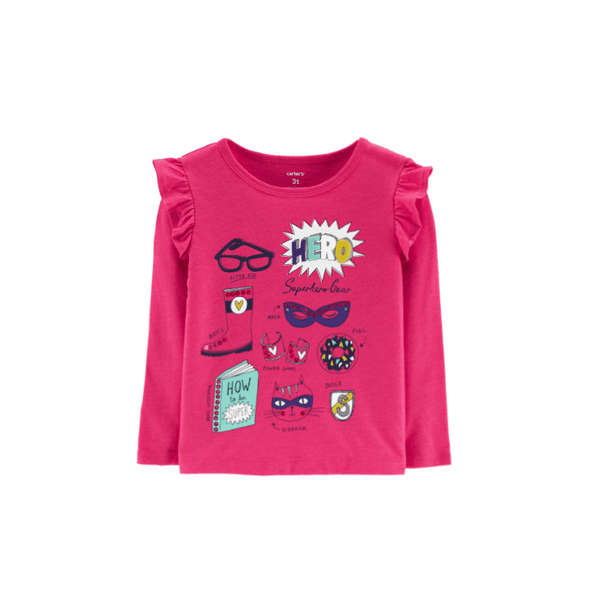 Blusa Manga Longa Hero Carter's