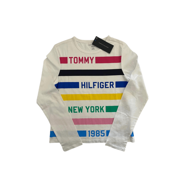 Blusa Manga Longa Tommy Hilfiger New York 1985