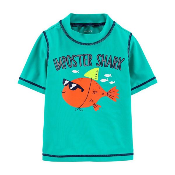 Camiseta de Praia Carter's FPS 50+ Imposter Shark