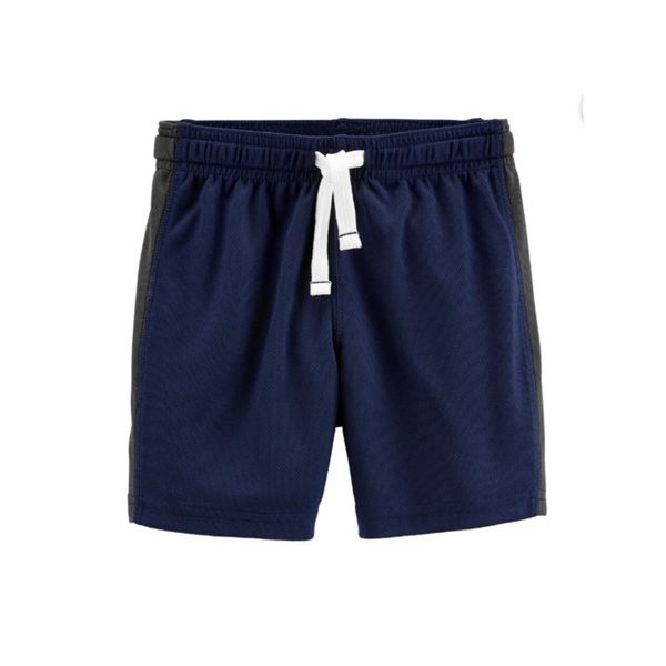 Short de Malha Fitness Azul Marinho Carter's 