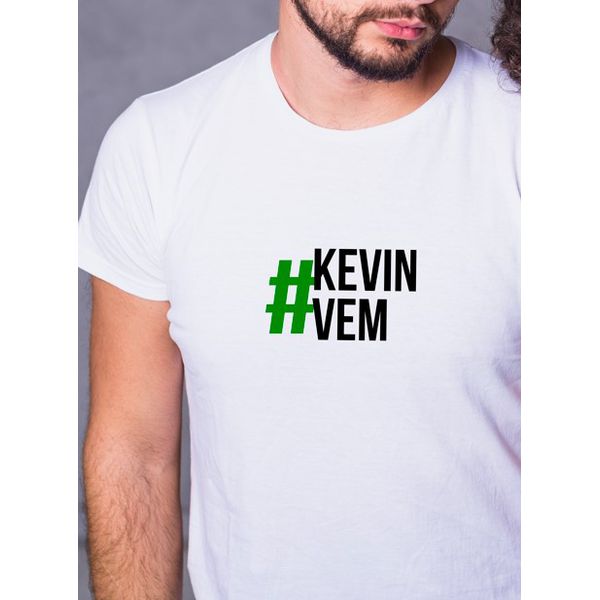 Camiseta Personalizada Divertida Kevin Vem Meme Carnaval 2023