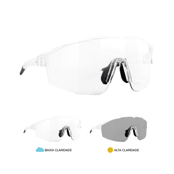 Óculos de Sol Performance Máscara Fotocromático Cristal Nairóbi - Polarizado UV400