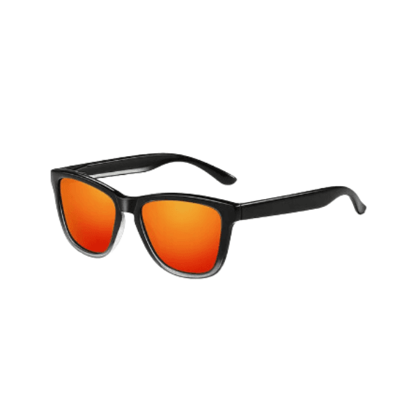Óculos de Sol Preto Clássico Bicolor Roma - Polarizado UV400