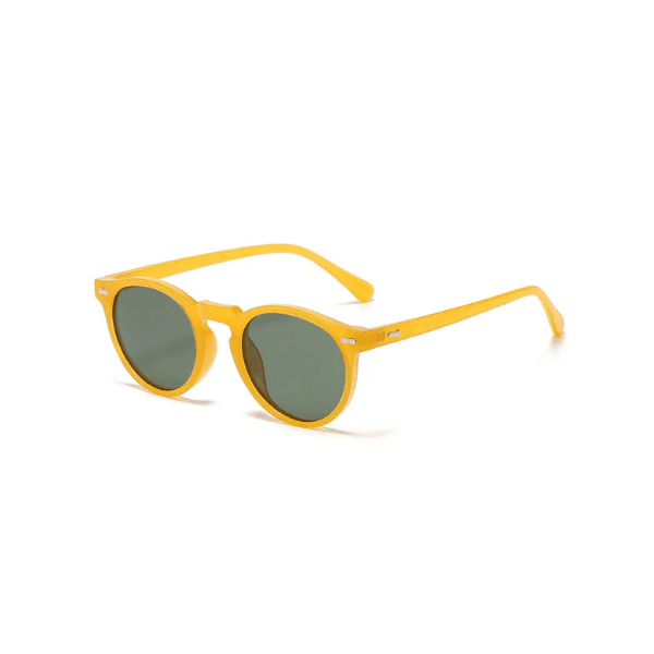Óculos de Sol Amarelo Redondo Caraíva - Polarizado UV400