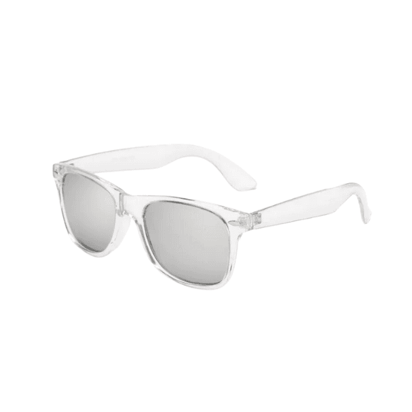 Óculos de Sol Clássico Transparente Punta Cana - Polarizado UV400