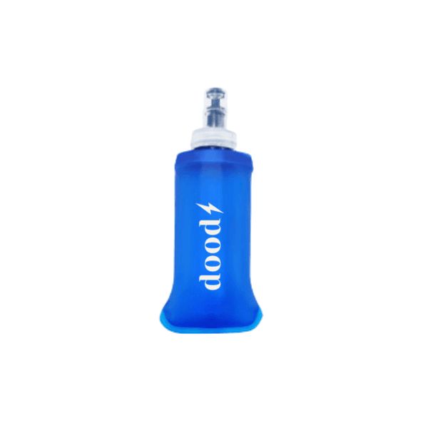 Garrafa Squeeze Azul Silicone Dobrável Soft - 150ml