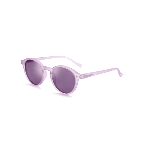 Óculos de Sol Redondo Lilás Candy Creta Polarizado UV400