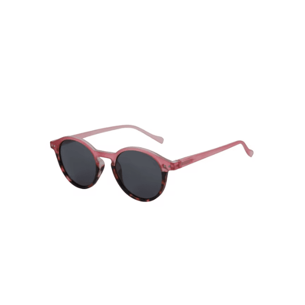 Óculos de Sol Redondo Bicolor Rosa Chicago Polarizado UV400