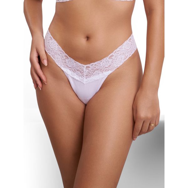 Calcinha Fio Dental Duplo - Branca