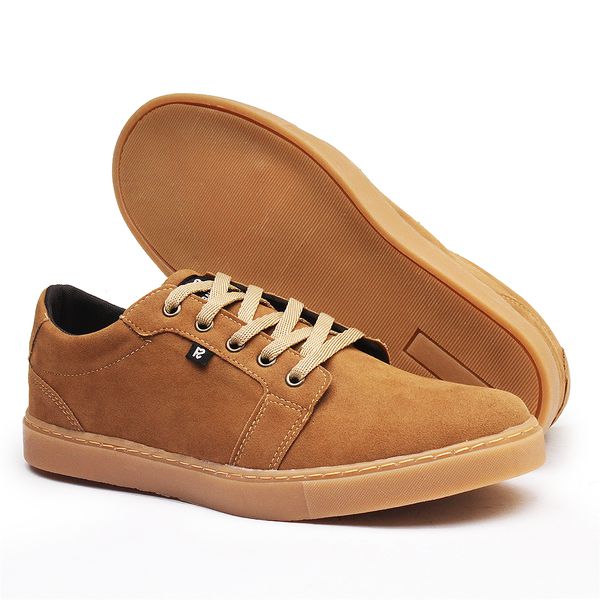 Kit Casual 4 Sapat nis em Atacador Franshoes FRANSHOES