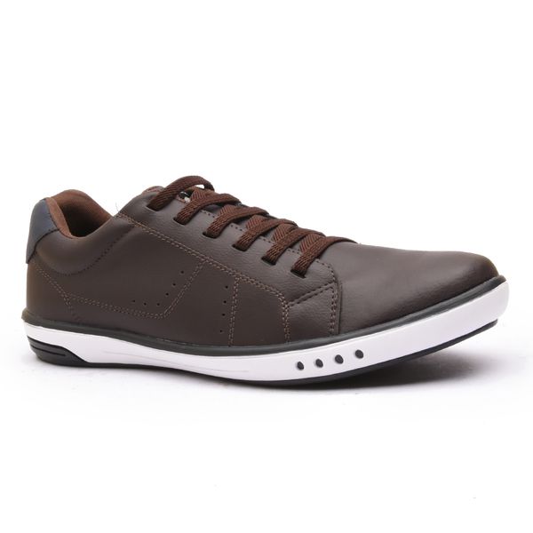 Sapatenis Masculino Casual Calce Facil Franshoes Cafe FRANSHOES