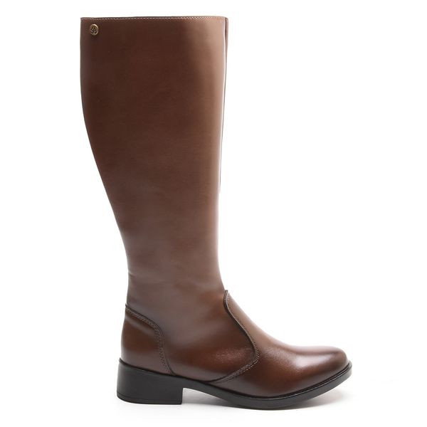 Bota Franshoes Montaria Feminino Capuccino