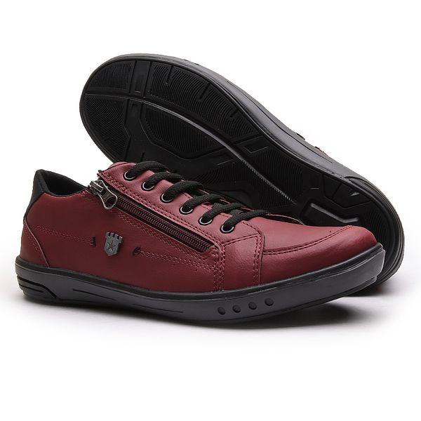 Sapatenis bordo sales