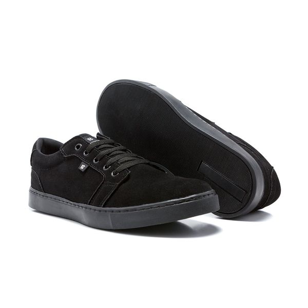 T nis Slip em Camur a com Atacador Preto Preto FRANSHOES