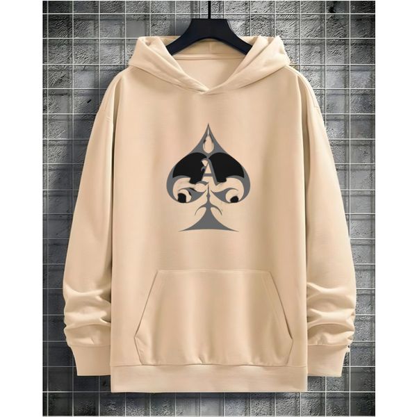 Moletom Franshoes Casual Espada Creme