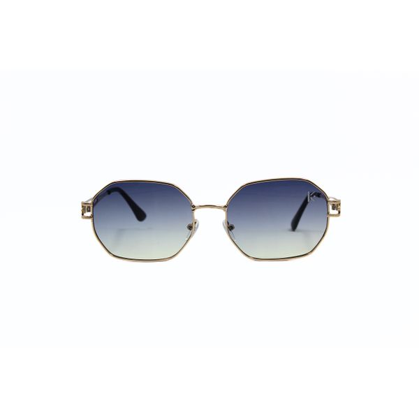 Óculos Roque Dourado/Azul