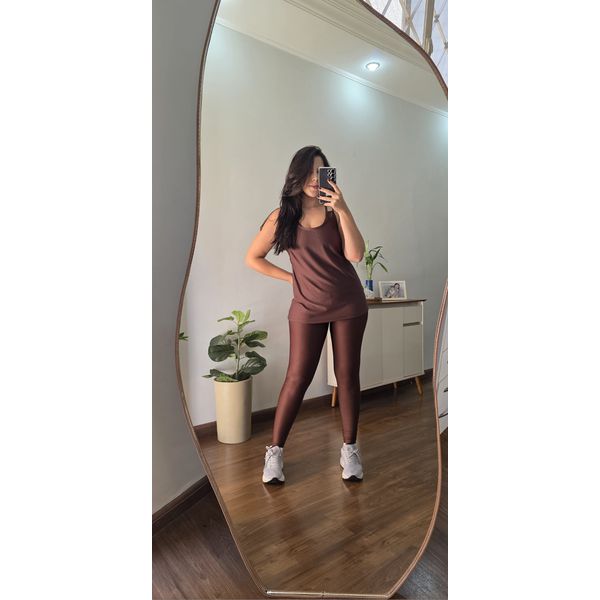Conjunto Calça Daniela - Marrom - Use Lari Move