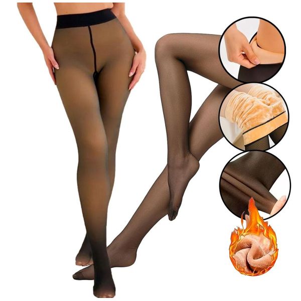 Meia Calça Peluciada Paloma - Preto - Use Lari Move