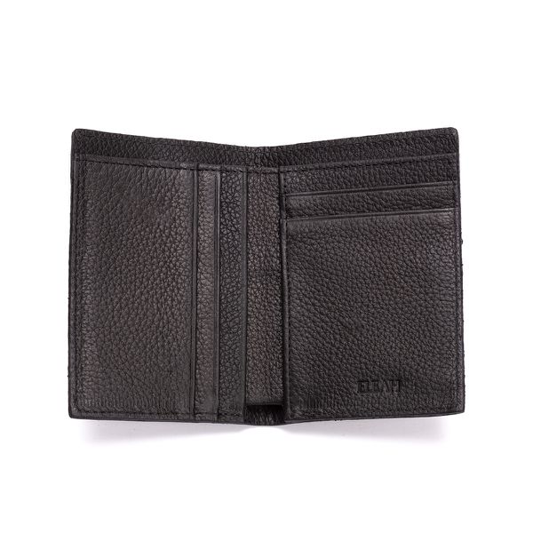 Carteira masculina em couro legitimo na cor preta