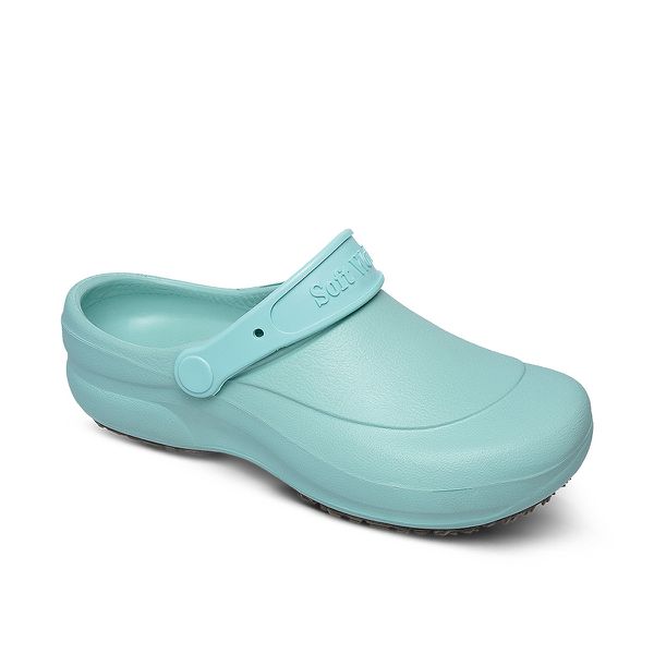 Babuche Antiderrapante Verde Medicina BB60 Soft Works EPI Sapato de Segurança 