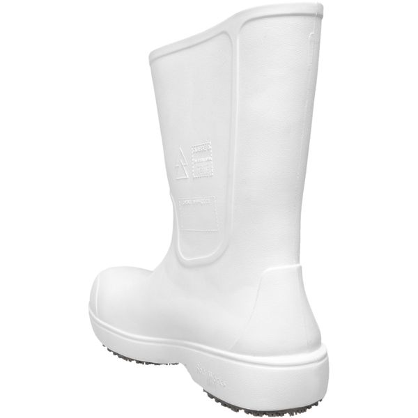 Bota Acqua Foot Cano Longo Com Bico de Composite branco Antiderrapante BB86 Soft Works Epi Bota De Seguran a