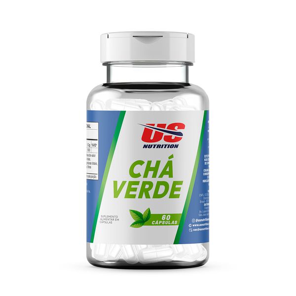 CHÁ VERDE - 60 cápsulas
