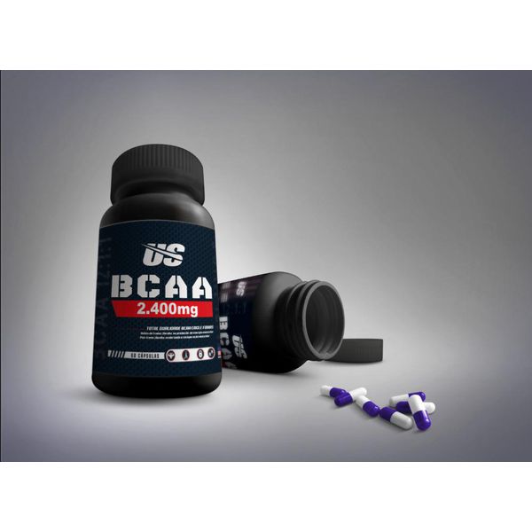 BCAA 2.400mg - 60 CÁPSULAS