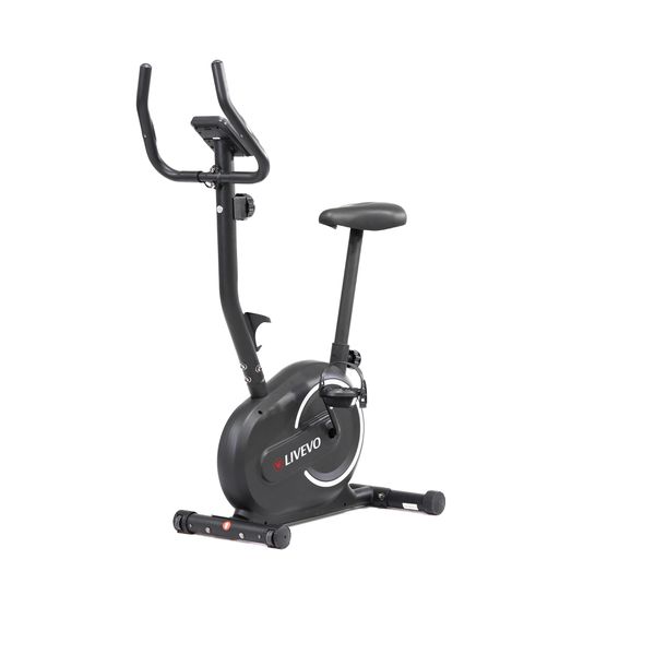 Bicicleta Vertical LV-V200 Connect - Preta | Livevo