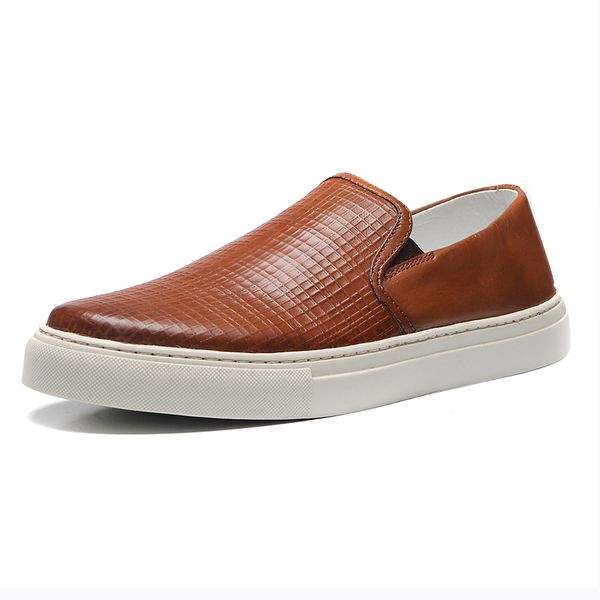 Slip on caramelo masculino top