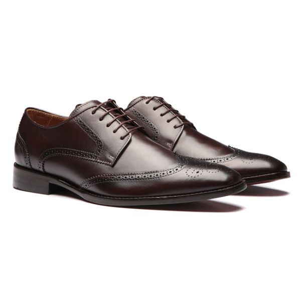 Sapato Social Masculino Brogue Caf Valentus