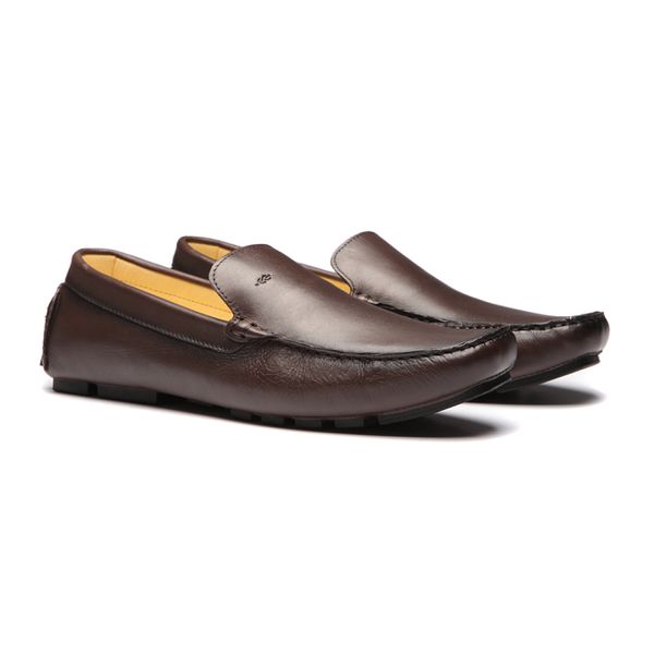 Sapato Casual Masculino Drive Gallant Café Valentus