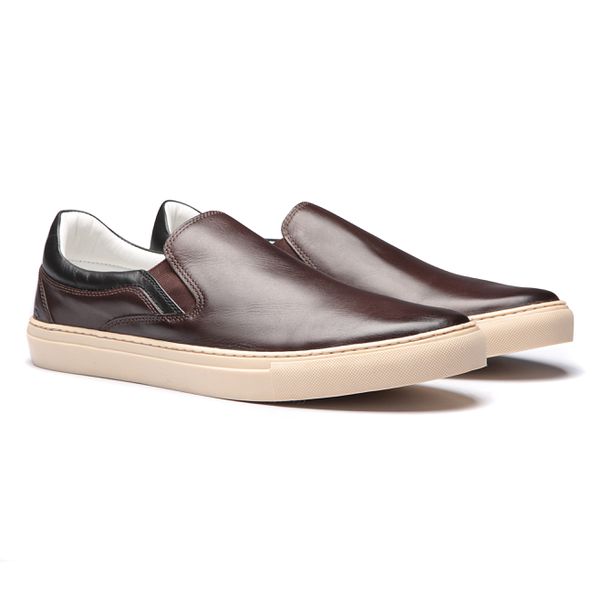 Slip on sale couro walkabout