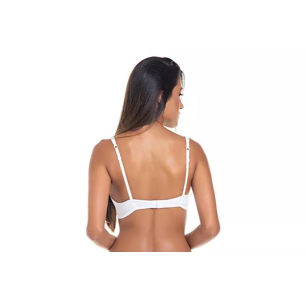 Sutiã alça rolete branco