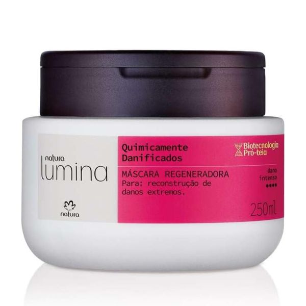 MASCARA LUMINA NATURA QUIMICAMENTE DANIFICADOS