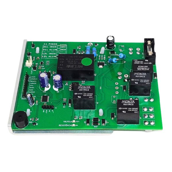Placa para Autoclave 11 Pinos 12l Alumínio Gnatus