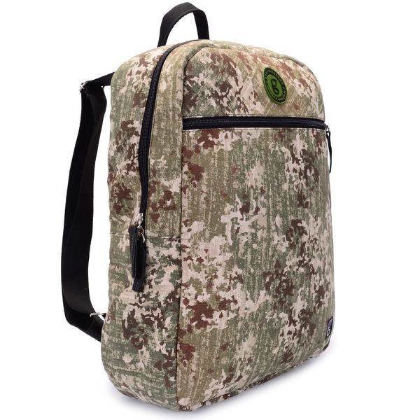 MOCHILA VEGANA VEGALLI CAMUFLADA